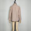 Blusa tipo lino topo M - Imagen 2