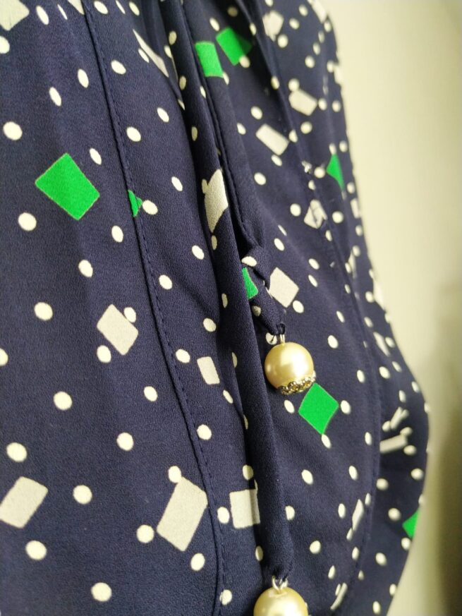 Blusa azul M - Imagen 5