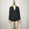 Blazer negro rayas M