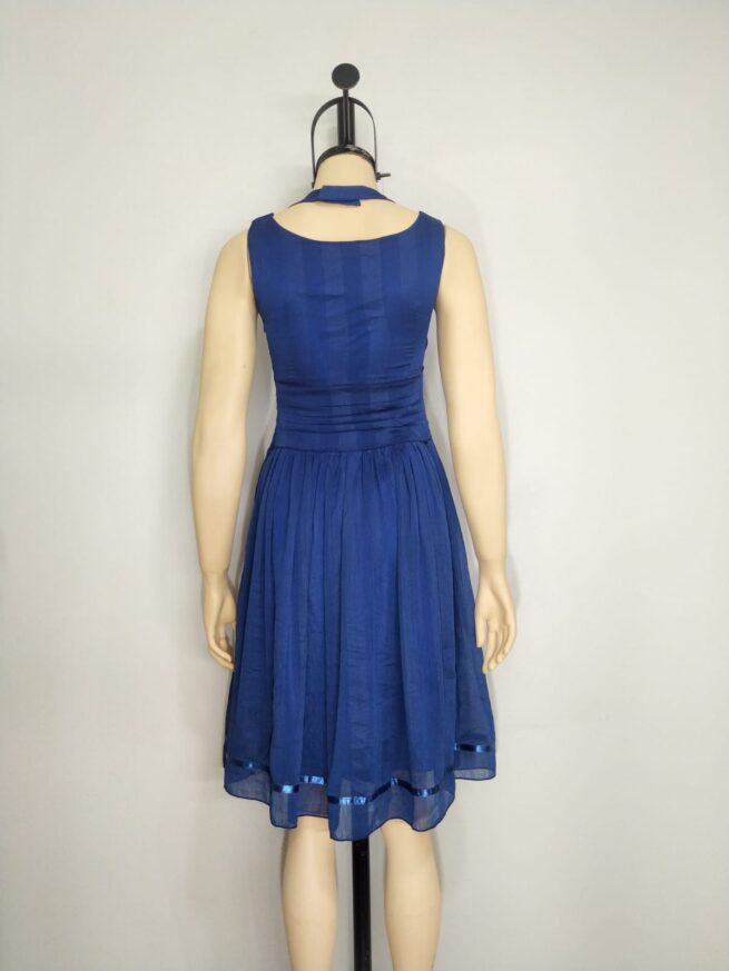Vestido cobalto XS - Imagen 2