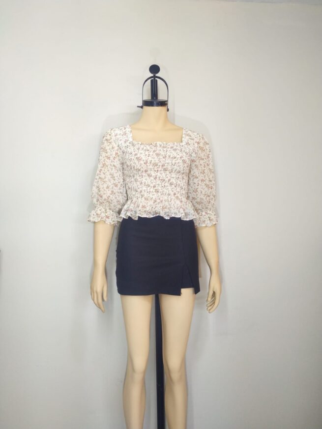 Blusa gasa multi agujas SM