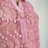 Blusa encaje rosado M - Imagen 3