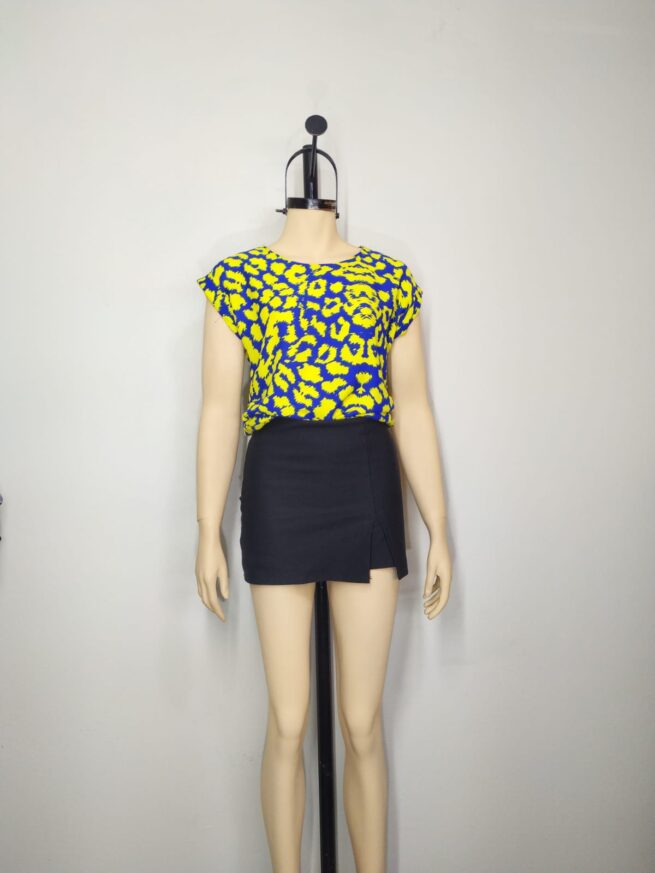 Blusa bicolor M