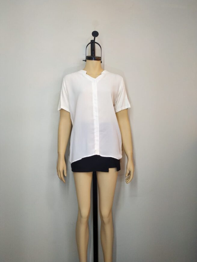 Blusa blanca M - Imagen 3