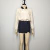 Blusa beige negro verde M