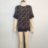 Blusa negra gasa M - Imagen 3