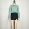 Blusa verde cemento M