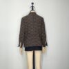 Blusa negra floreada M - Imagen 2