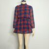 Poli vestido cuadros gasa S-M
