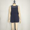 Enterizo short Negro SM
