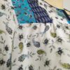 Blusa gasa blanca borde azul ML - Imagen 5