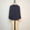 Blusa negra botones M - Imagen 2