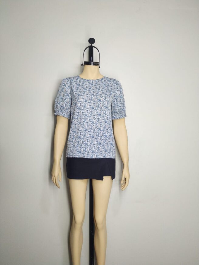 Blusa celeste M - Imagen 3