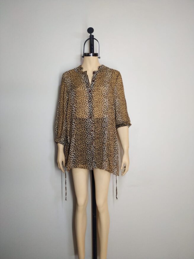 Blusa animal print ML - Imagen 3