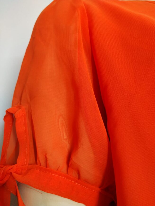 Blusa naranja L - Imagen 4