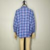 Camisa Cuadros acero oversize M - Imagen 2