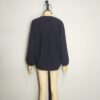 Blusa negra bordada L - Imagen 2