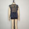 Blusa azul gasa M - Imagen 3