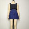 Falda azul SM