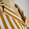 Blusa mostaza rayas M - Imagen 4