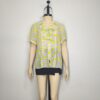Blusa gris y verde limón ML - Imagen 3