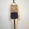 Blusa gasa café M - Imagen 3