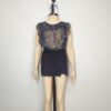Blusa azul gasa M