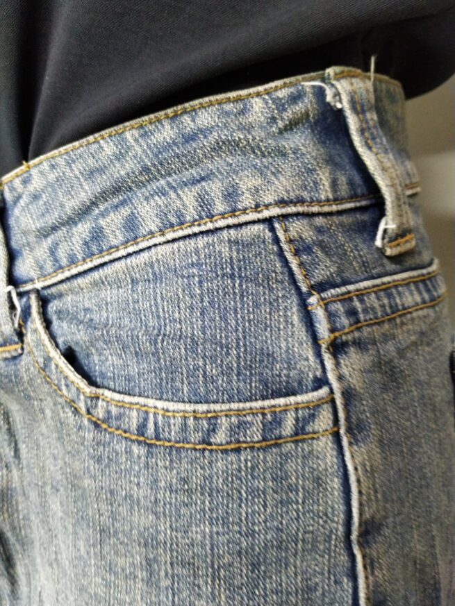 Falda denim maiz SM - Imagen 3