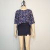 Blusa mesh azul ML