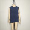 Chaleco azul lana M - Imagen 3