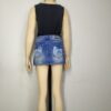 Falda denim lazo S - Imagen 2
