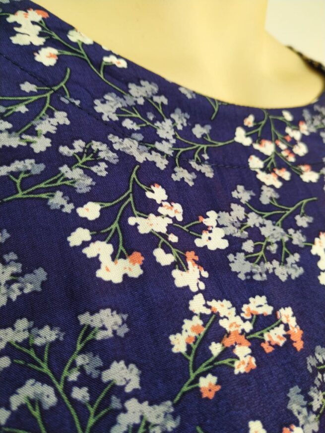 Blusa mesh azul ML - Imagen 4