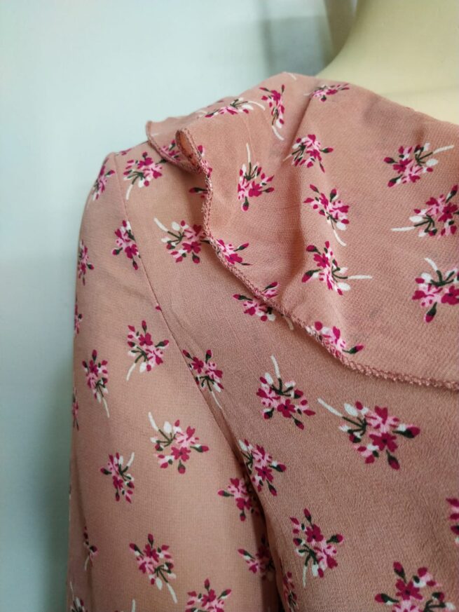 Blusa gasa rosa  SM - Imagen 5