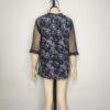 Blusa negra con encaje L - Imagen 2