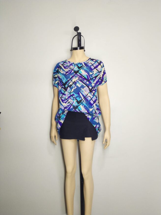 Blusa multicolor L
