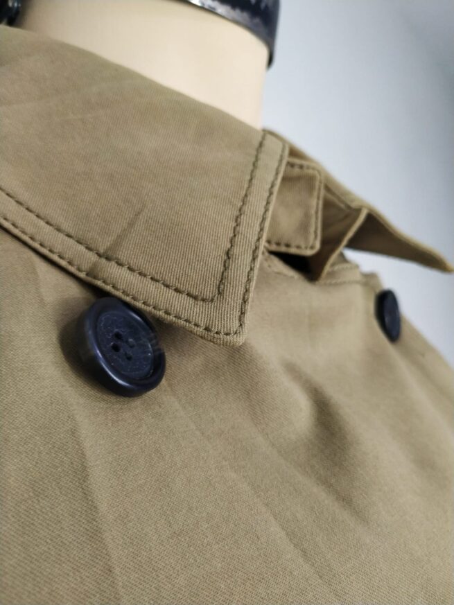Gabardina Verde M - Imagen 4