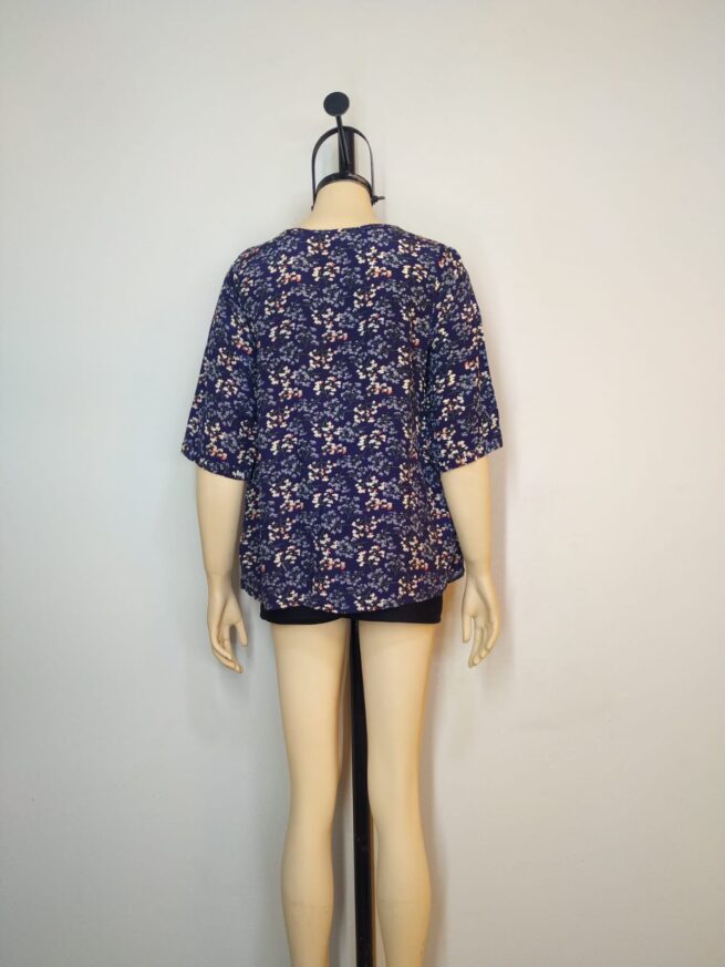 Blusa mesh azul ML - Imagen 2