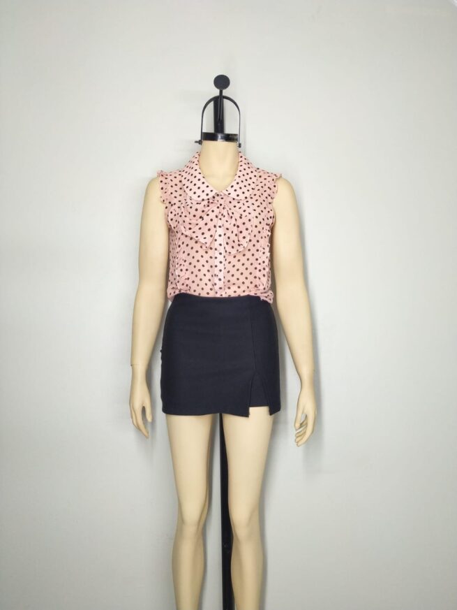 Blusa rosa puntos S