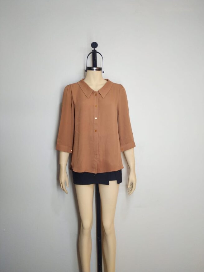 Blusa caqui ML - Imagen 3