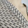 Blusa crema negro M - Imagen 4