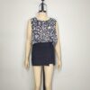 Blusa negra diseño L