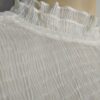 Blusa gasa corrugado crema M - Imagen 4