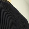 Blusa encaje y gasa negra M - Imagen 3