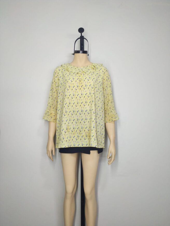 Blusa amarilla L - Imagen 3