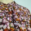 Blusa vino floreada M - Imagen 5