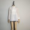 Blusa blanca gasa ML - Imagen 2