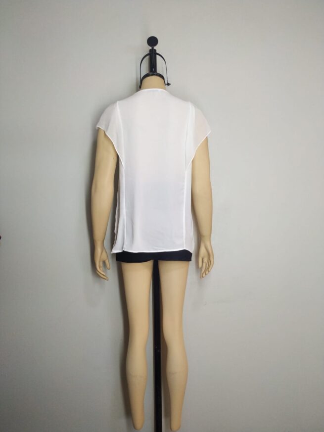 Blusa con encaje M - Imagen 2