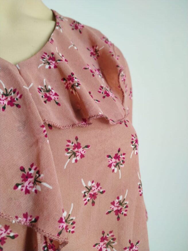 Blusa gasa rosa  SM - Imagen 4