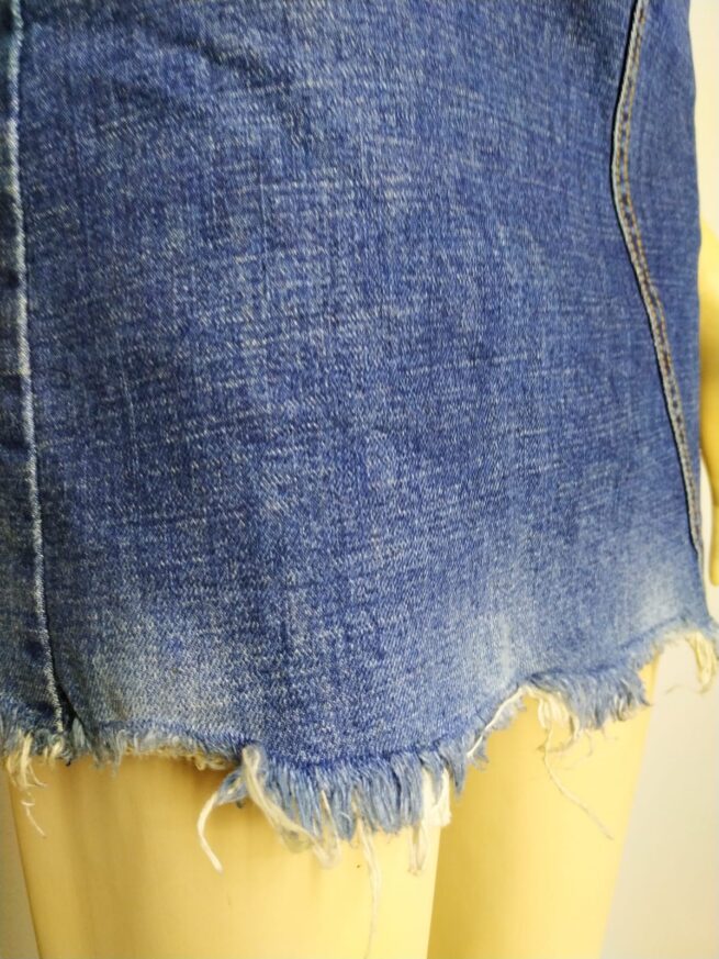 Falda denim azul XS - Imagen 4