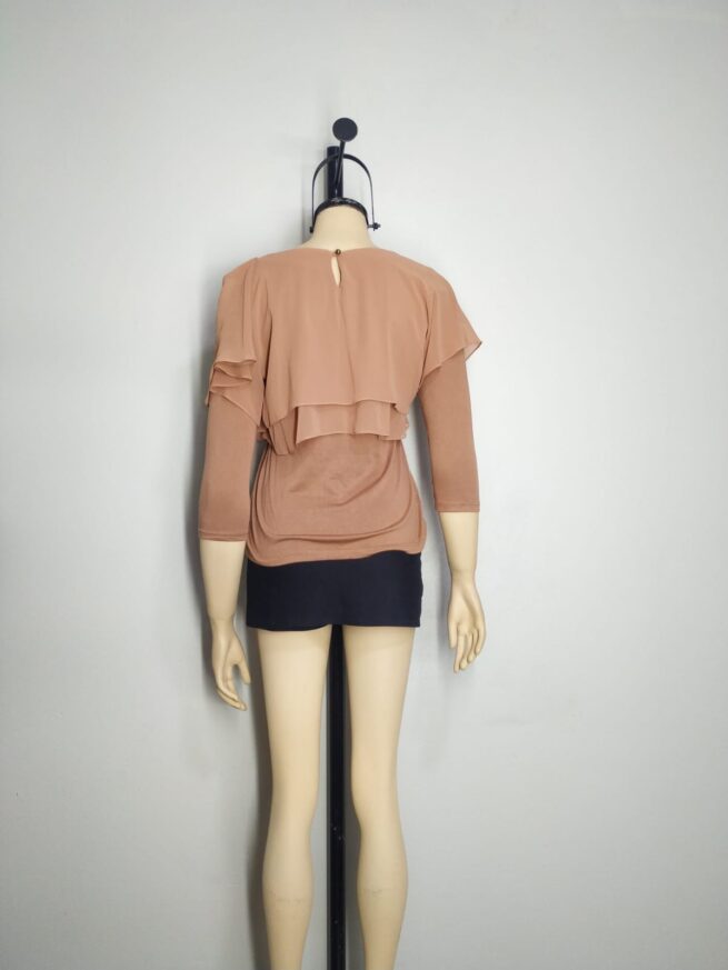Blusa gasa y algodón SM - Imagen 3